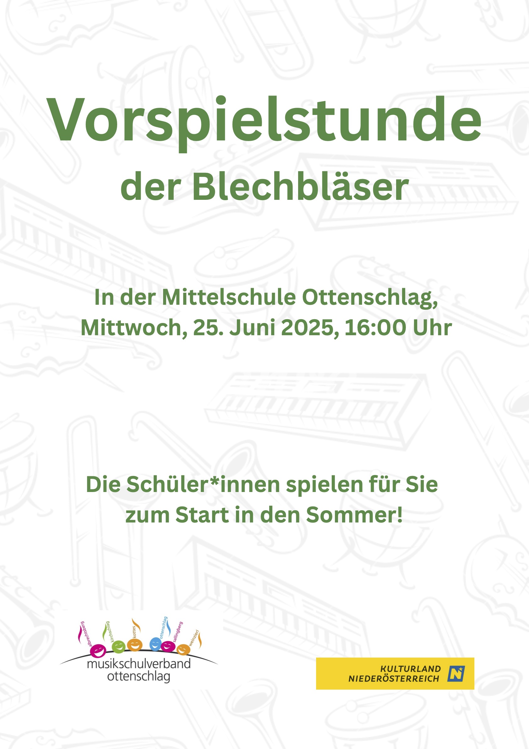 Vorspiel der Blechbläser Juniors